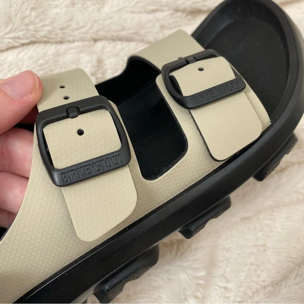 NWOT Birkenstock Mogami Terra women’s sandals Eucalyptus Birko-Flor Sz 39/ 8.5 - Picture 5 of 6
